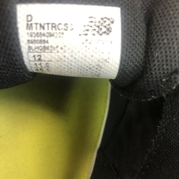 New Balance Nitrel Shoes Mens SZ 12 Yellow Black Speedride Athletic Toe‎ Protect - Picture 10 of 11
